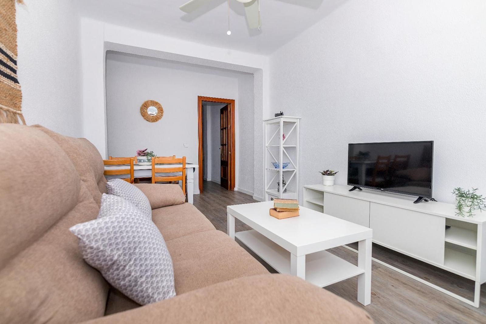 Impresionante Vista Al Mar - Elegante Apartamento Málaga Buitenkant foto
