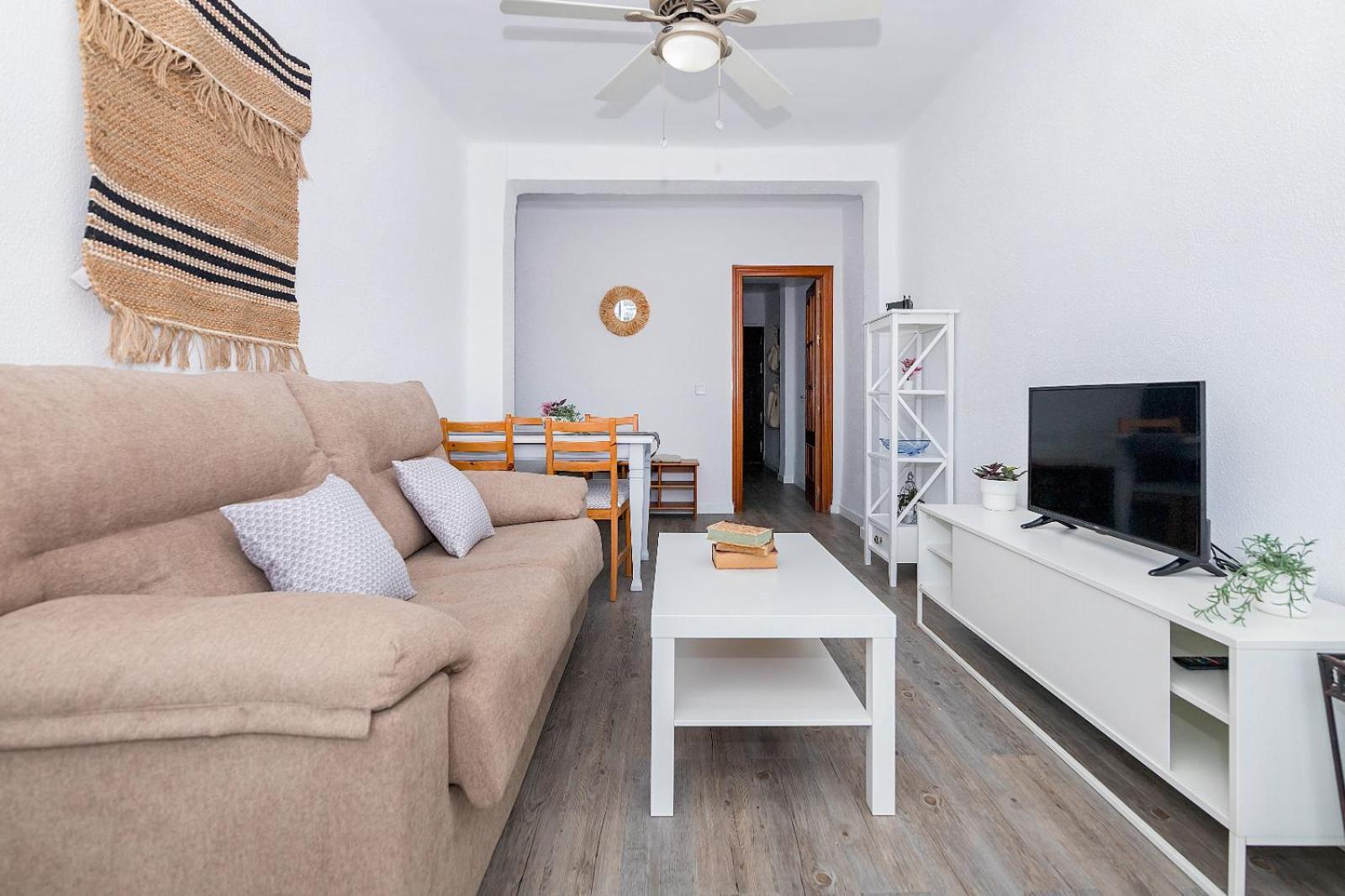Impresionante Vista Al Mar - Elegante Apartamento Málaga Buitenkant foto